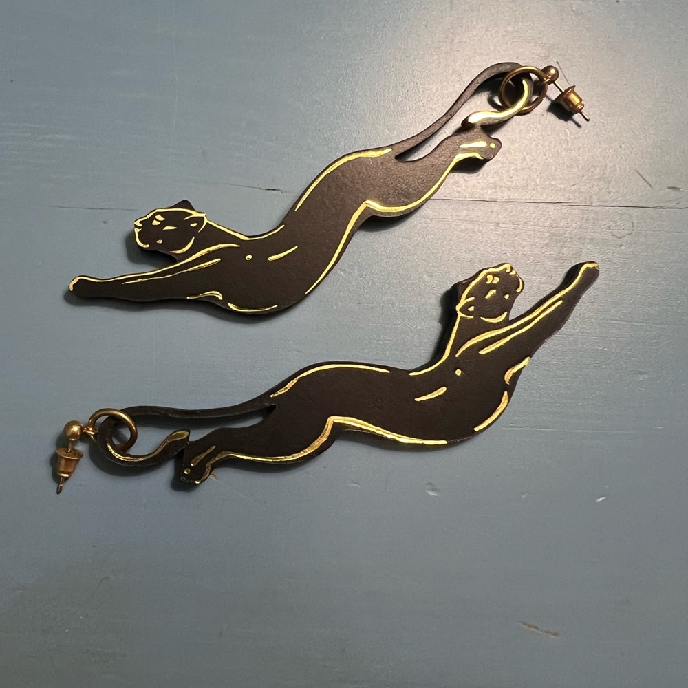 Rosita Bonita Panther Earrings
